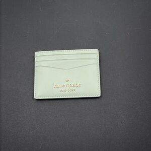 2.8.26 kate spade ♠️ Mint Card Holder